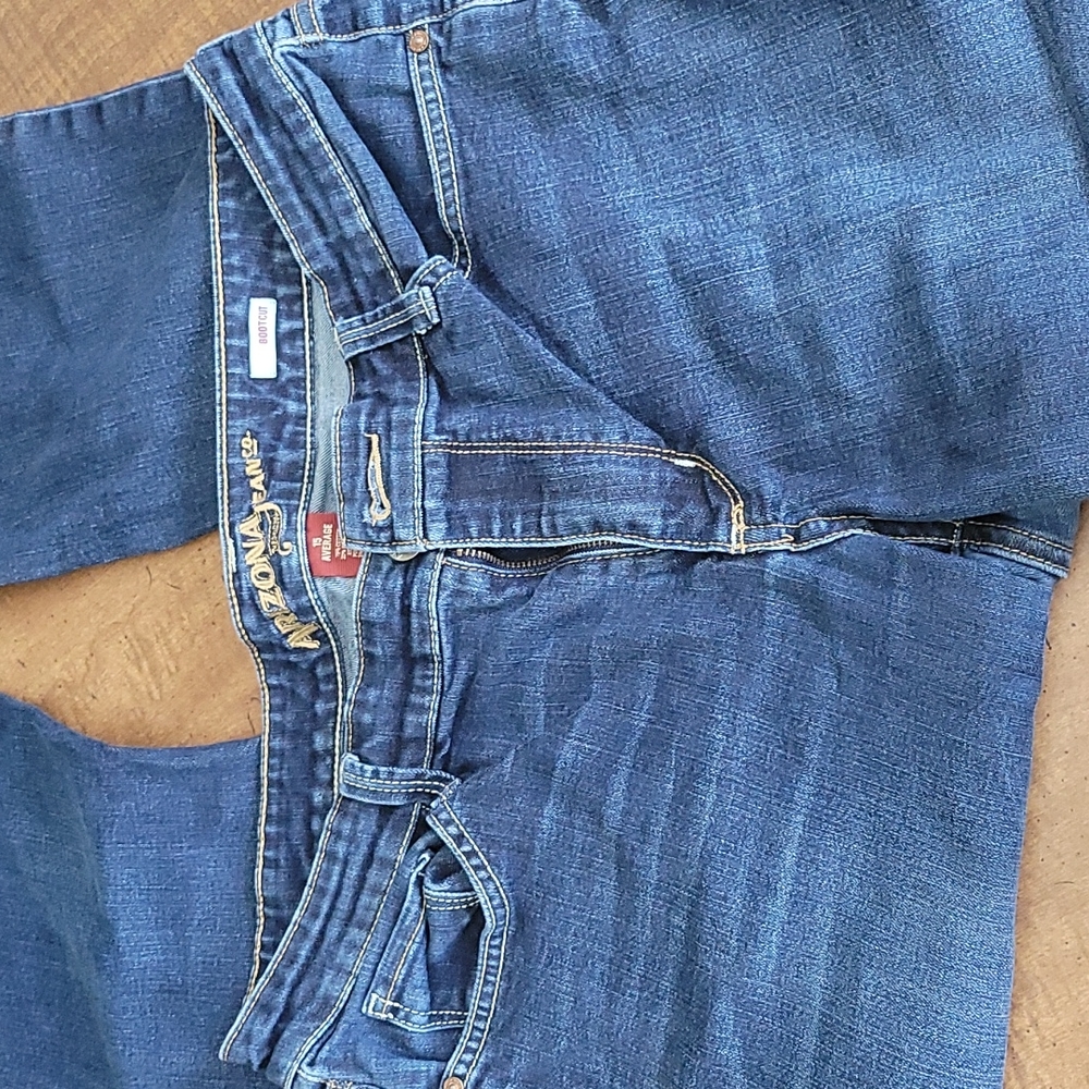 3 for $15. Junior's Arizona boots cut jeans. Sz. 15.